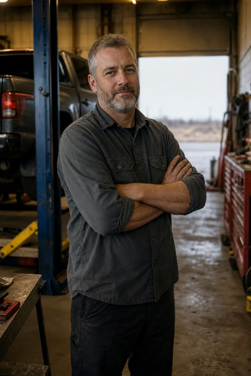 Mark Tinline, owner of Tinline Automotive